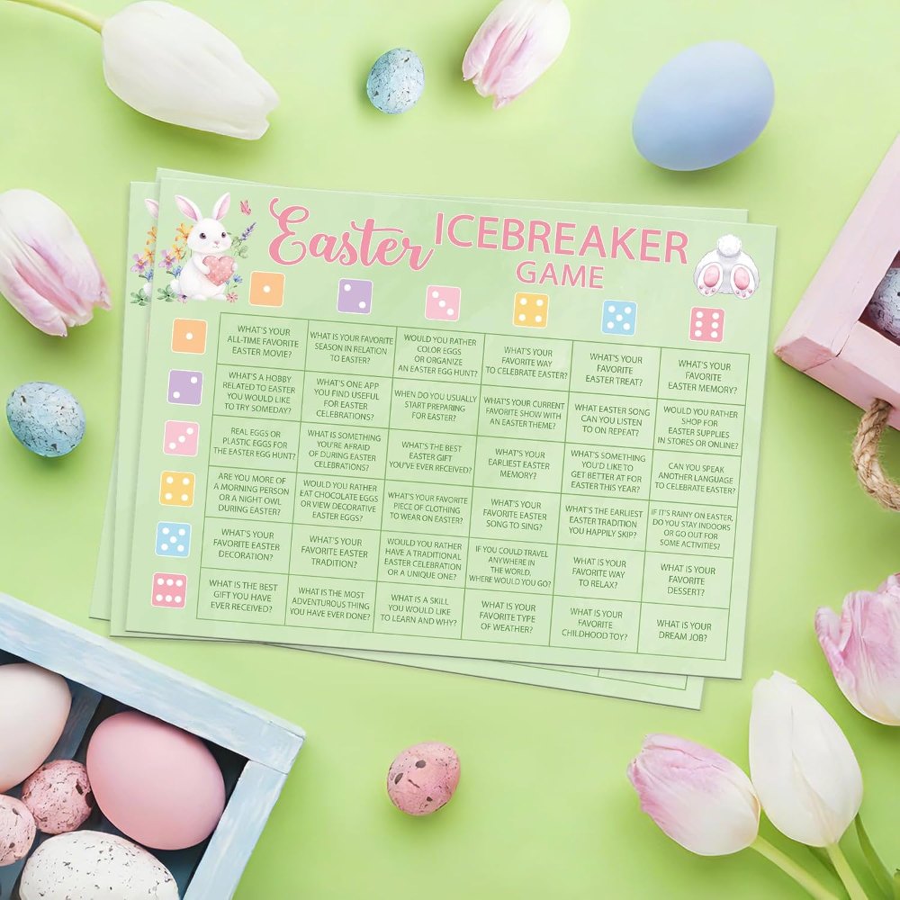 25 Players Spring Easter Games for Family Adults Office, view 4
