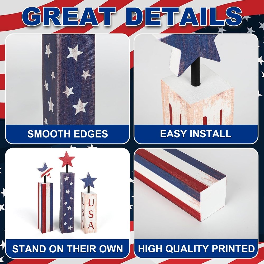 4th of July Decorations Set, view 3