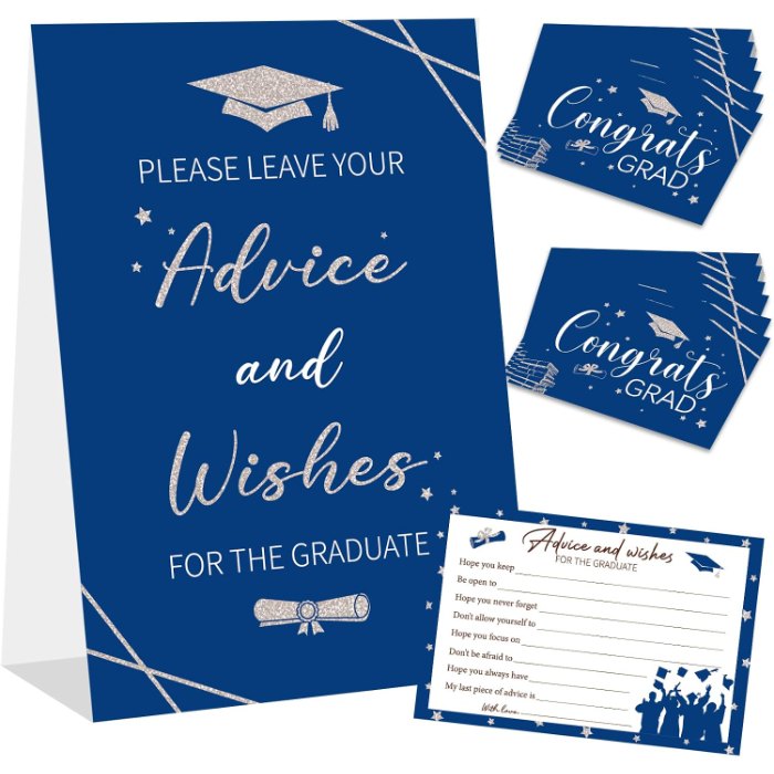 50-Piece Graduation Advice Cards 2026