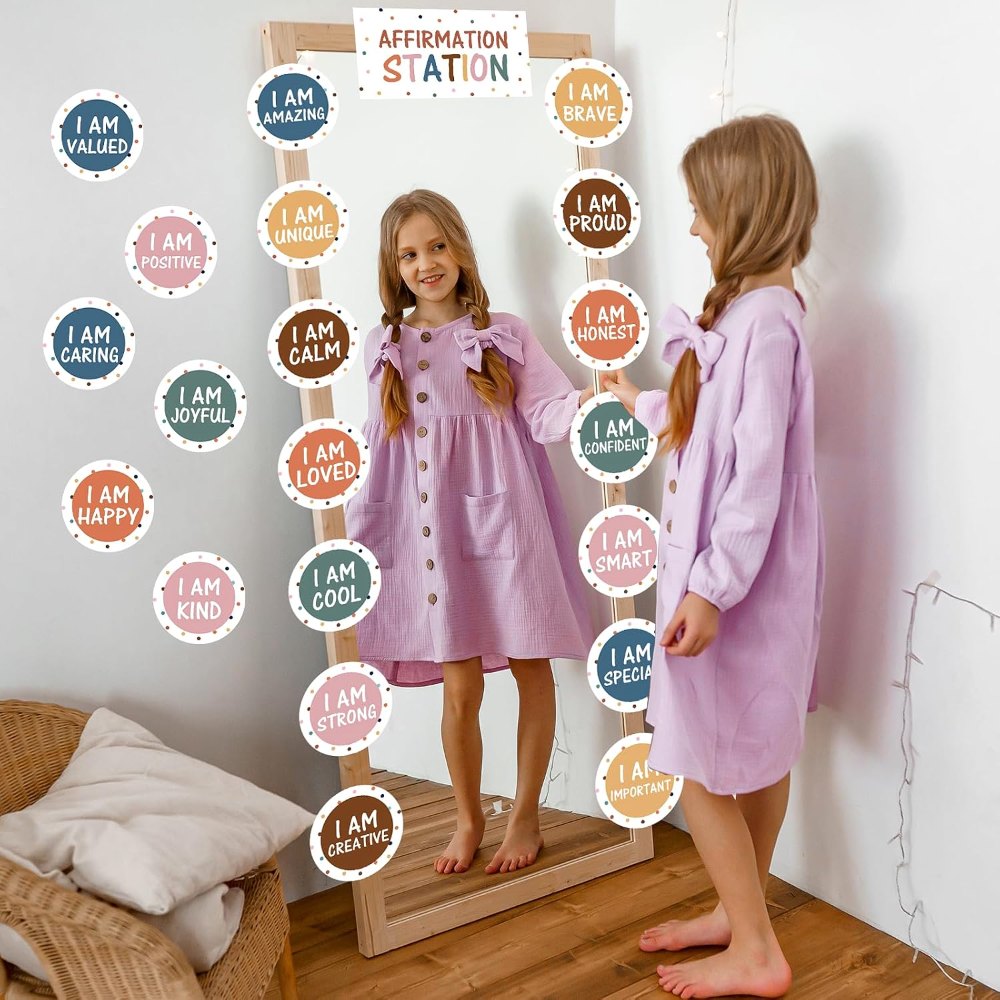 Affirmation Station Bulletin Board Decor Set, view 4