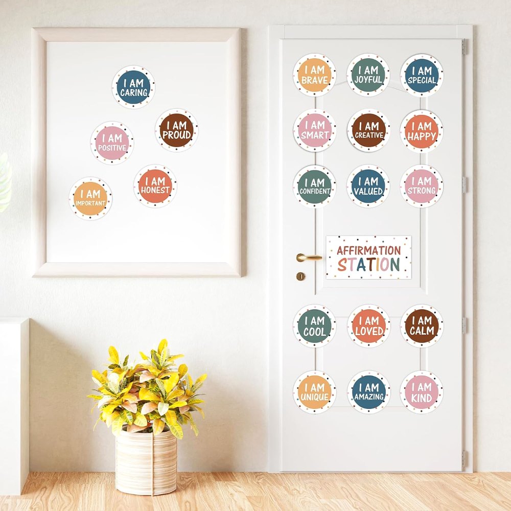 Affirmation Station Bulletin Board Decor Set, view 6
