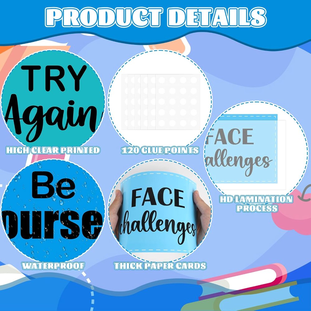 Affirmation Station Bulletin Board Decorations Set, view 3