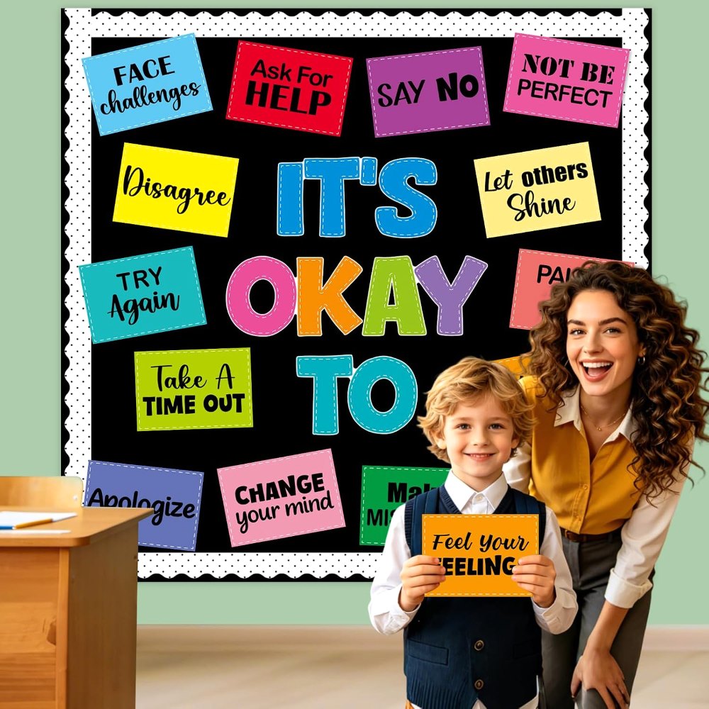 Affirmation Station Bulletin Board Decorations Set, view 4