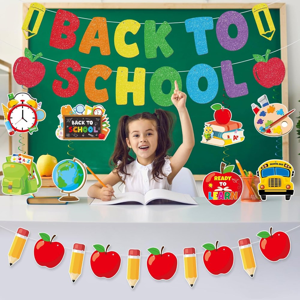 Back to School Decorations Welcome Back to School Banner, view 5