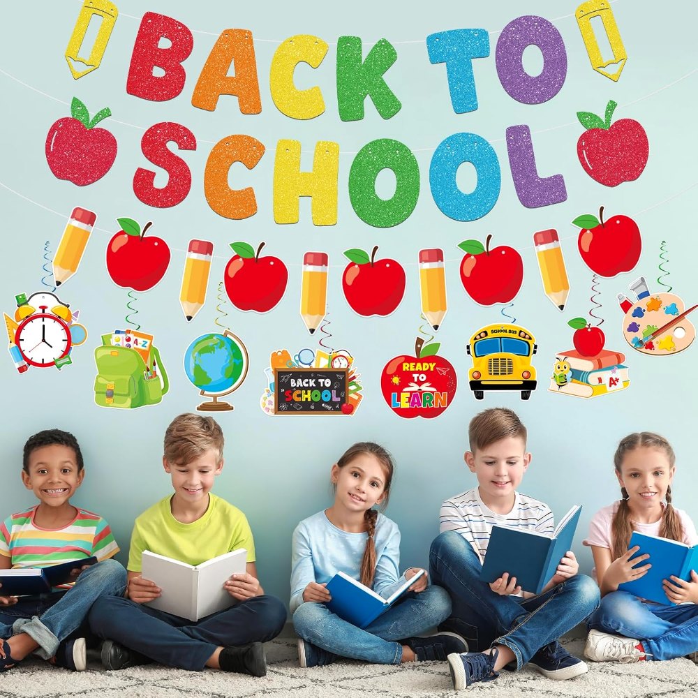 Back to School Decorations Welcome Back to School Banner, view 6