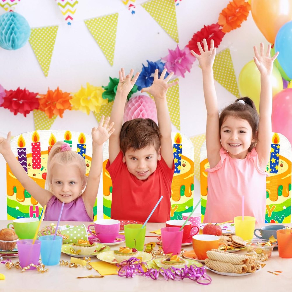 Birthday Chair Cover Colorful Birthday Chair Covers for, view 5