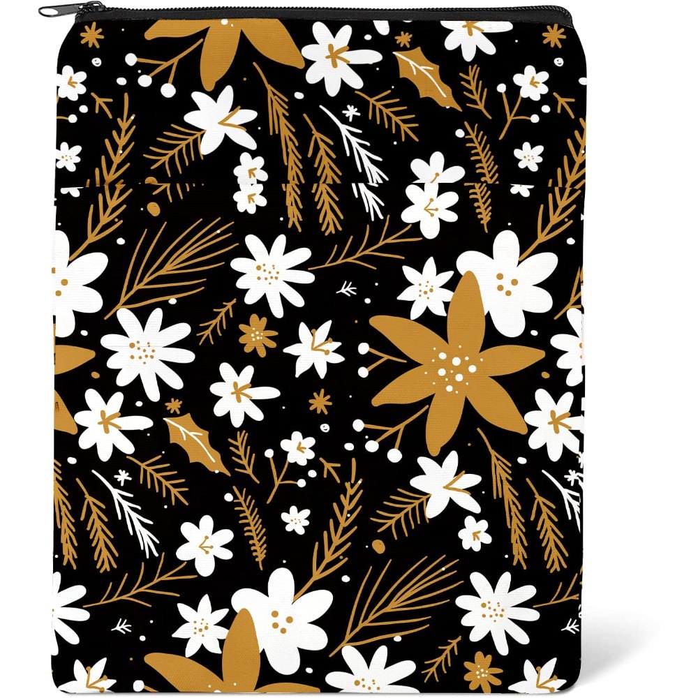 Book Sleeve Book Covers Book Protector Floral Printed