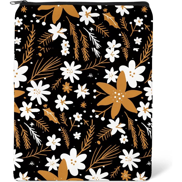 Book Sleeve Book Covers Book Protector Floral Printed