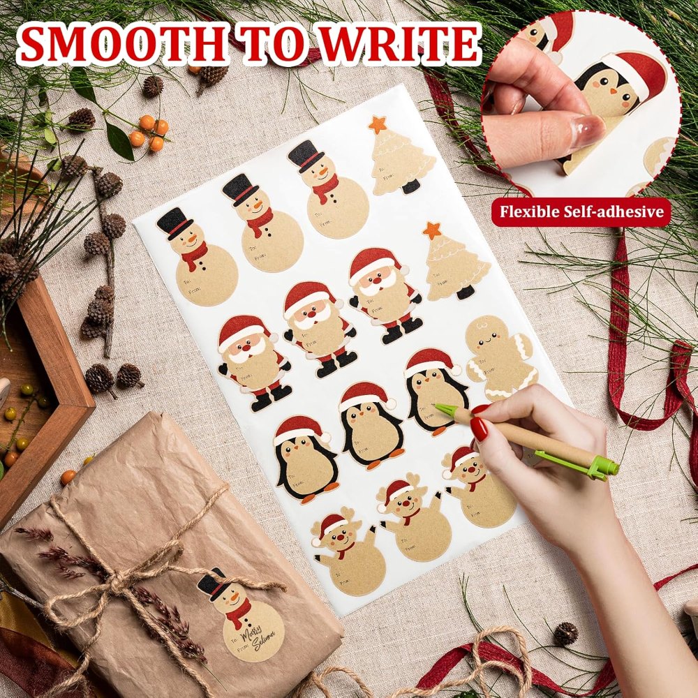Christmas Gift Tags Stickers, view 3