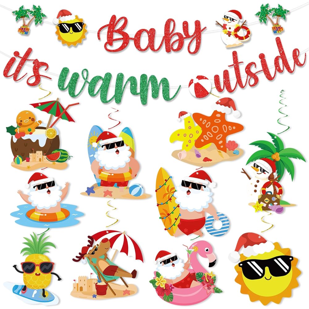 Christmas in July Decorations Summer Christmas