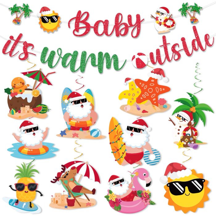 Christmas in July Decorations Summer Christmas
