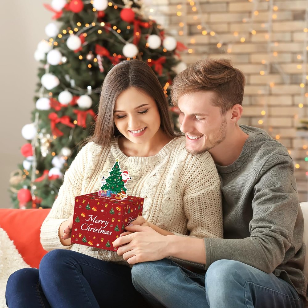 Christmas Money Box for Cash Gift Pull Surprise Money, view 6