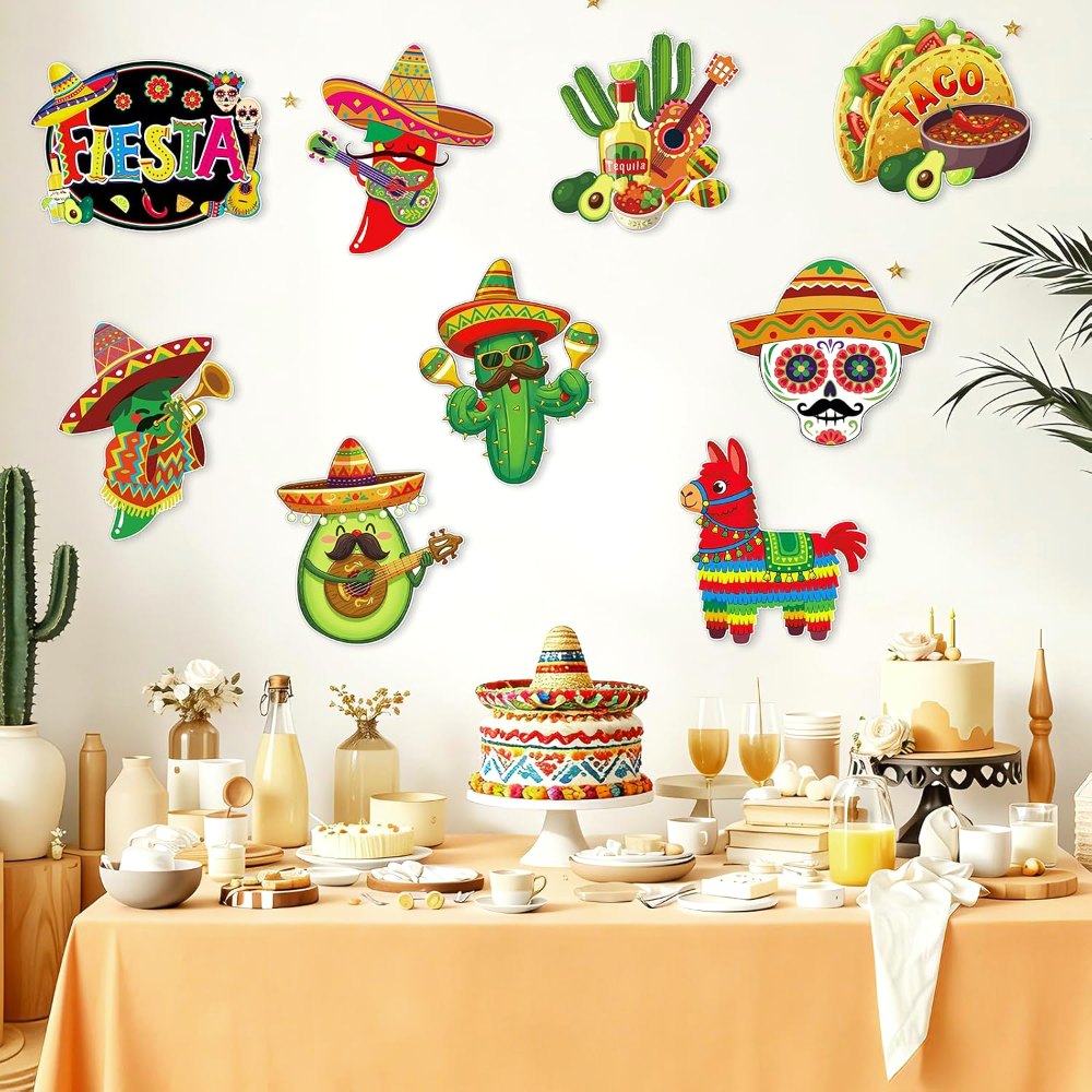 Cinco de Mayo Decorations Cutouts Set, view 6