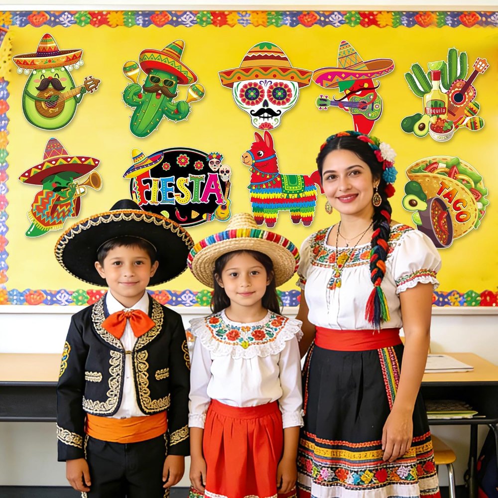 Cinco de Mayo Decorations Cutouts Set, view 7