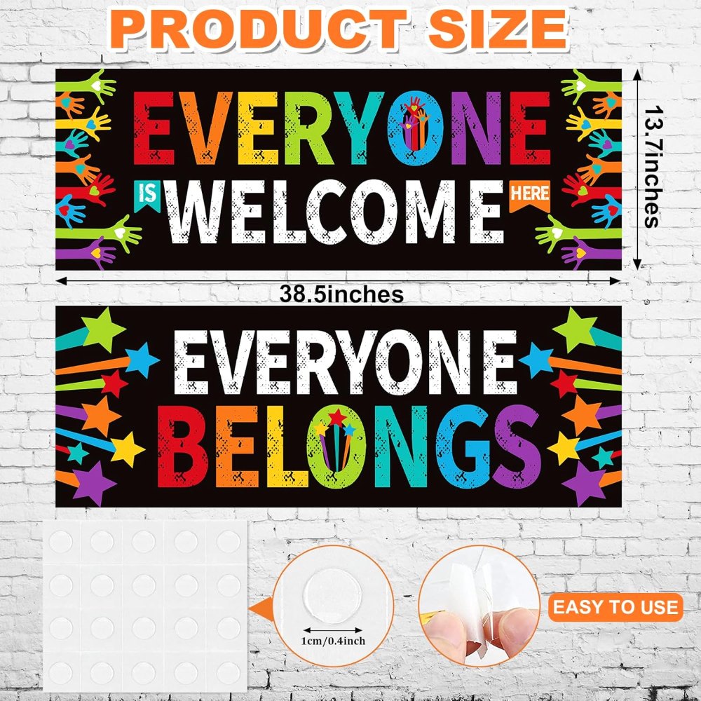Classroom Decorations Welcome Banner Poster, view 2