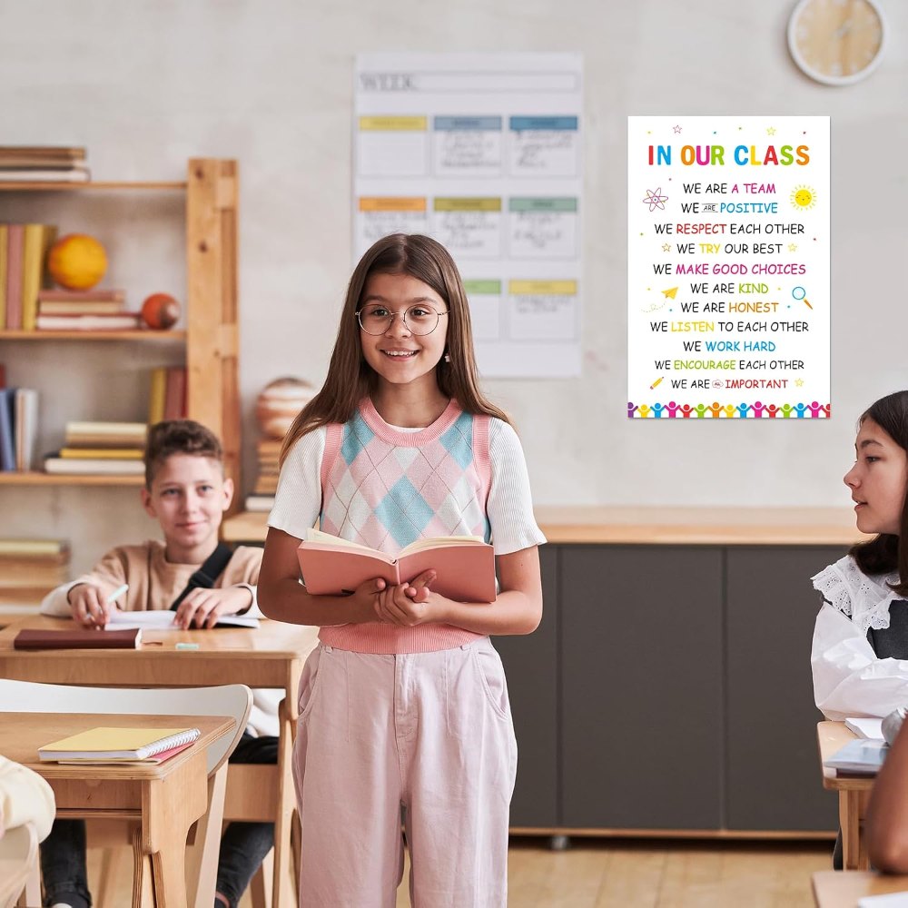 Classroom Rules Poster for Classroom Decorations, view 6