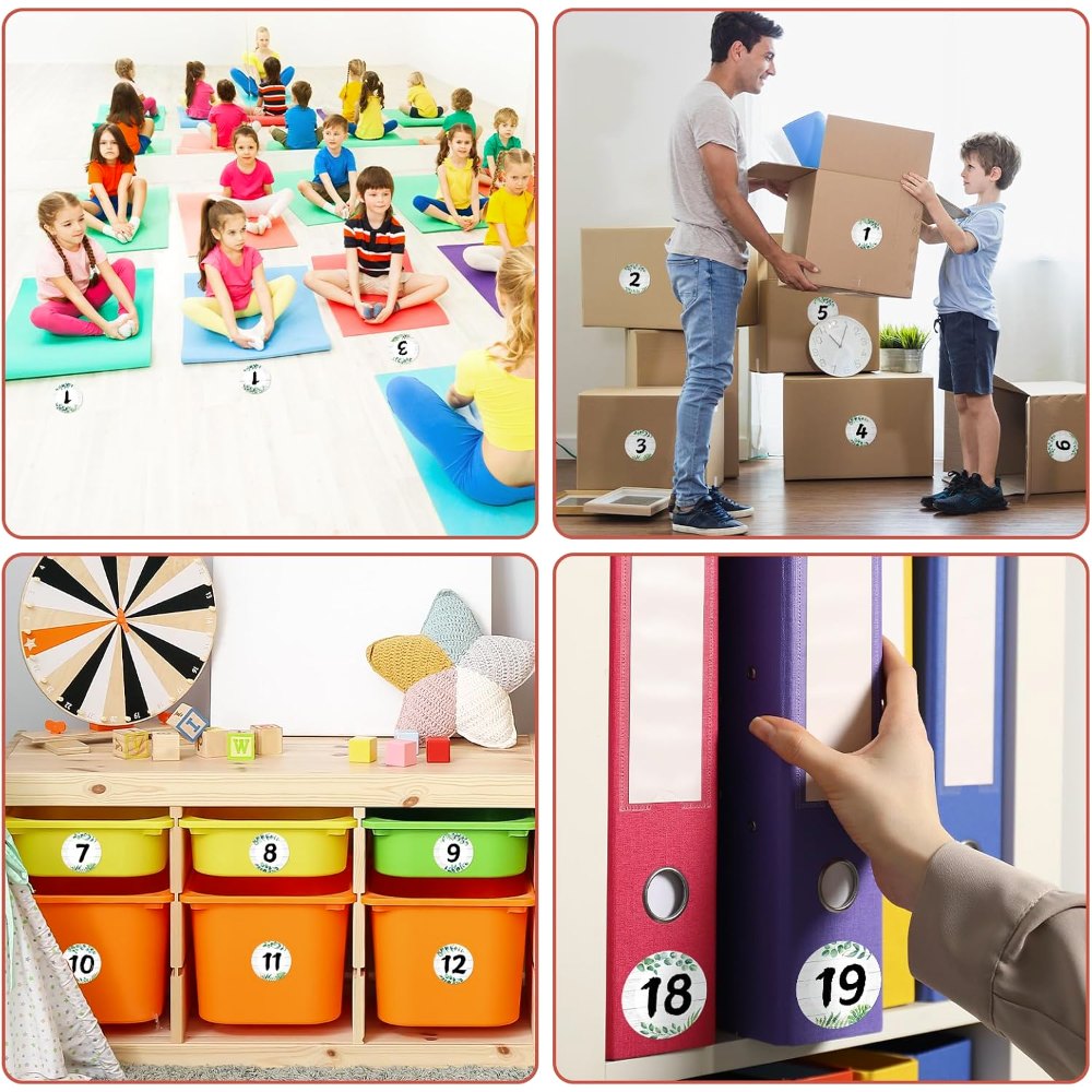 Colorful Line Up Spots for Classroom Floor Decorations (2), view 7