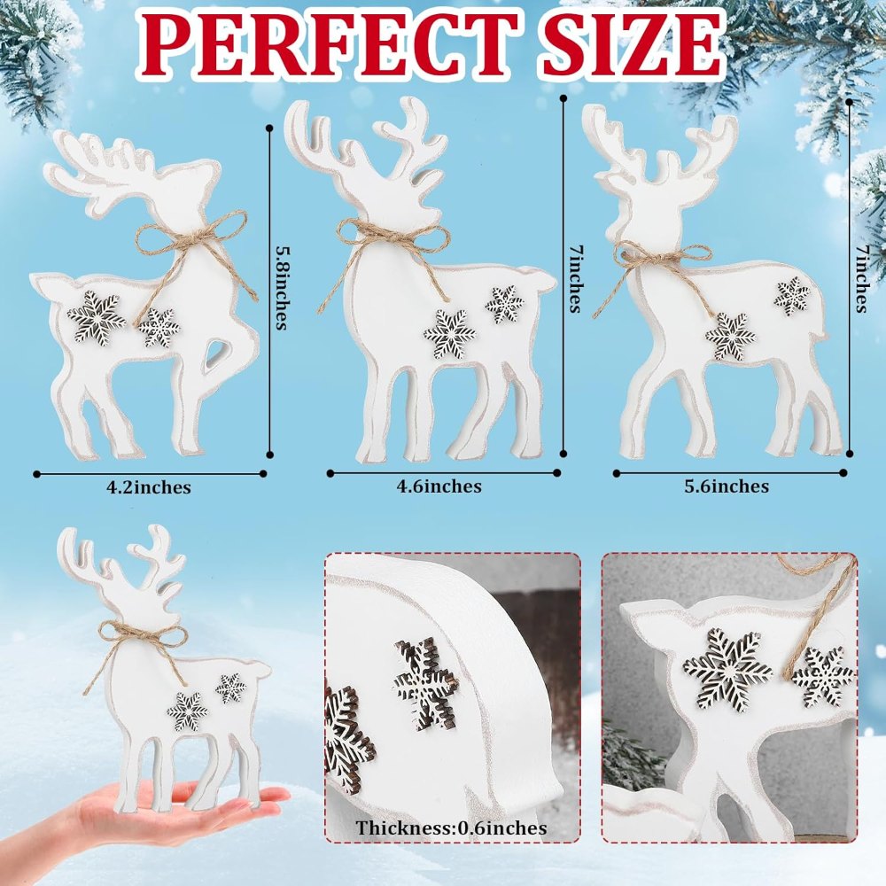 Cute Christmas Tiered Tray Decor Indoor, view 3