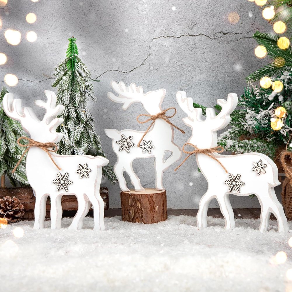 Cute Christmas Tiered Tray Decor Indoor