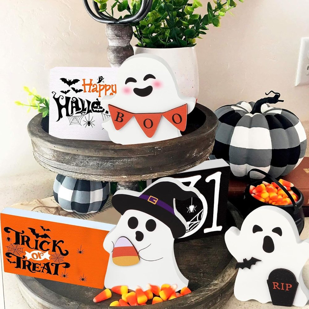 Cute Ghost Halloween Decorations Indoor, view 4