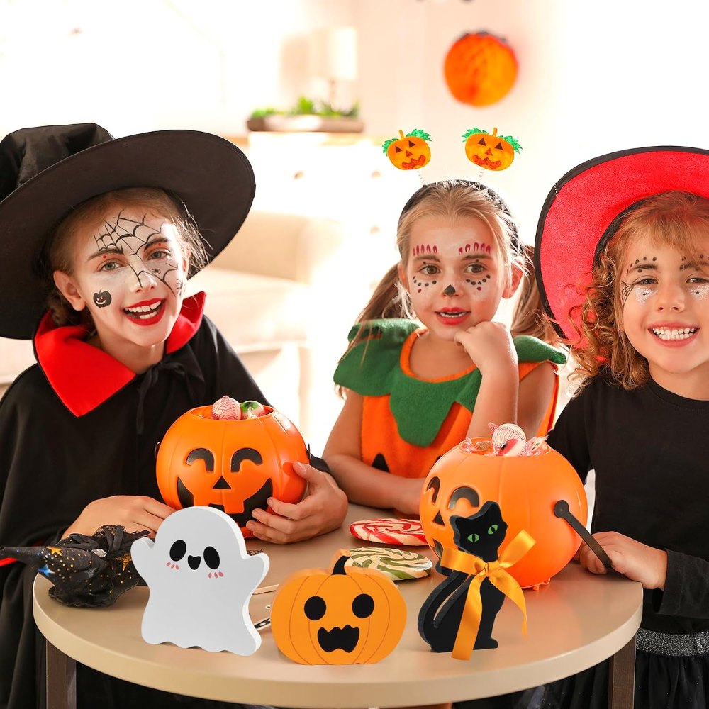 Cute Halloween Tiered Tray Decorations Indoor, view 5