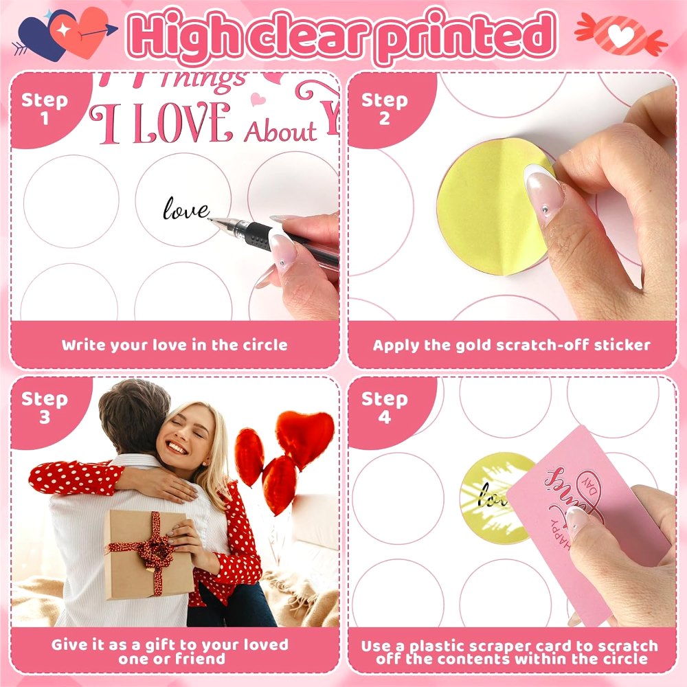 DIY Valentine's Day 14 Things I Love About You Card for, view 4