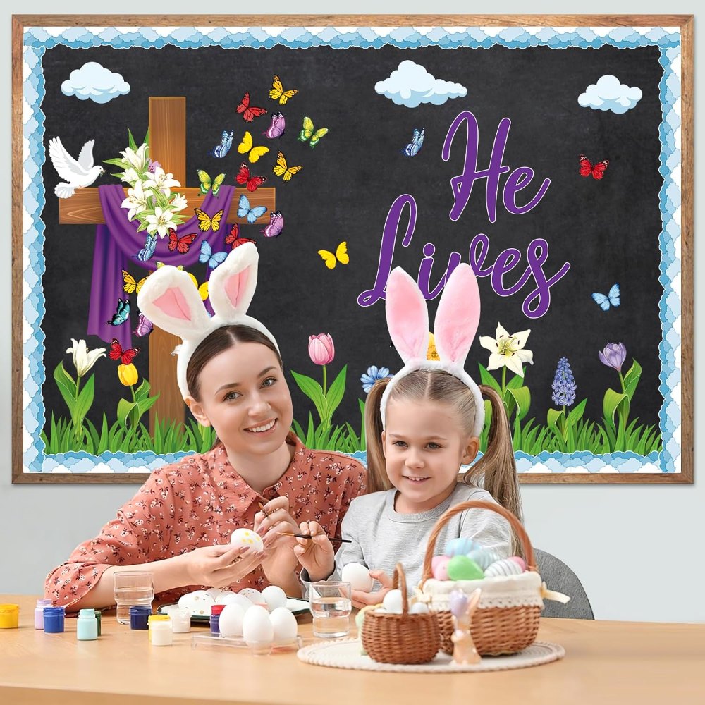 Easter Bulletin Board Decorations Christian Religious, view 4