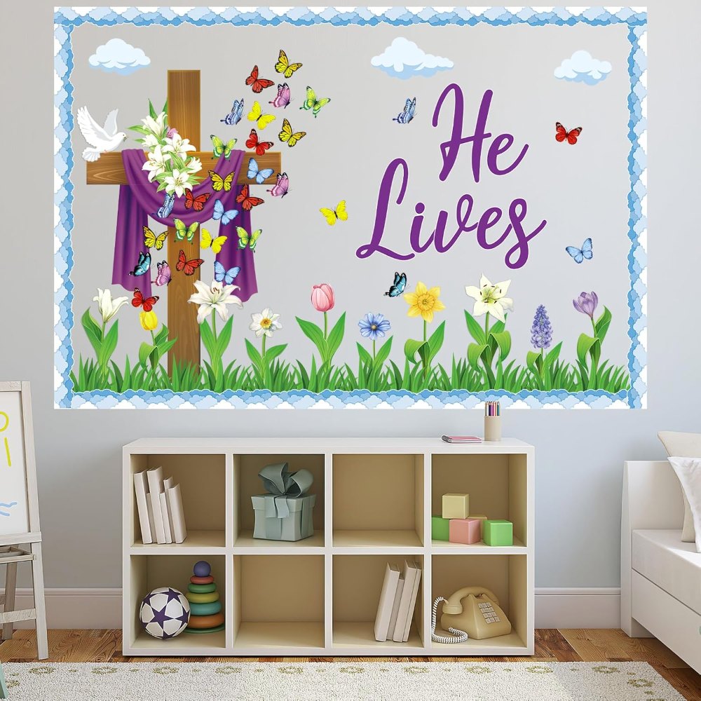 Easter Bulletin Board Decorations Christian Religious, view 5