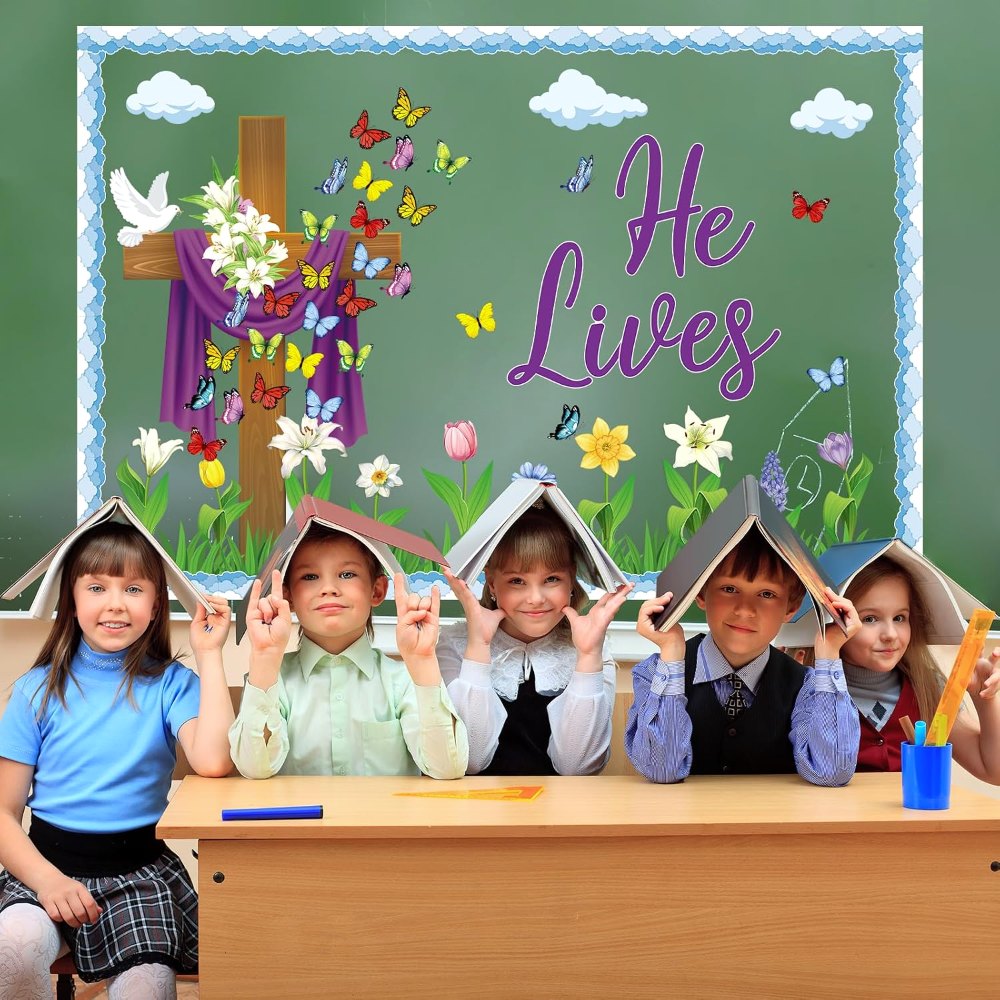 Easter Bulletin Board Decorations Christian Religious, view 6