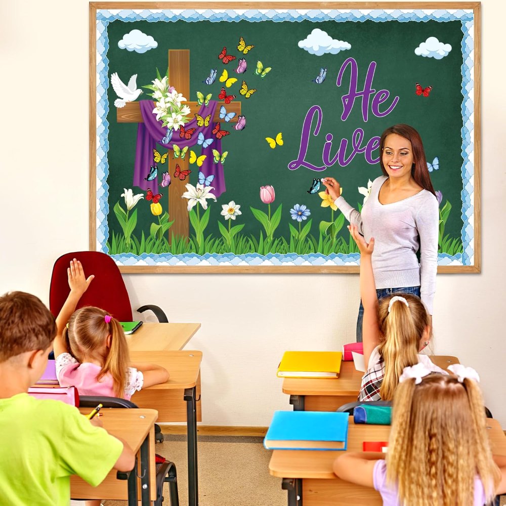 Easter Bulletin Board Decorations Christian Religious, view 7