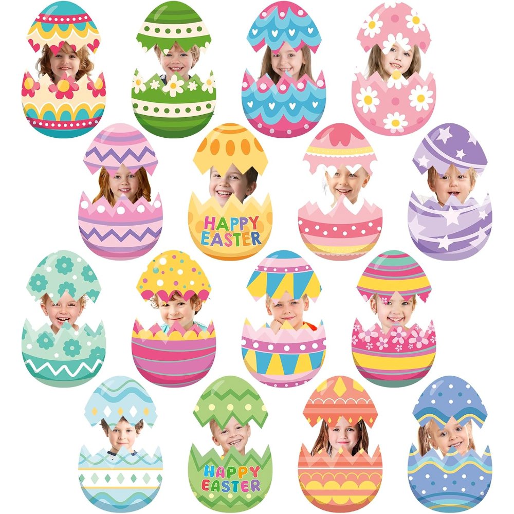 Easter Egg Cutouts Easter Bulletin Board Decoration