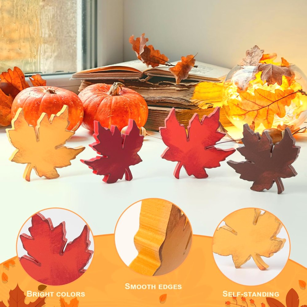 Fall Leaves Decorations for Home Indoor, view 3