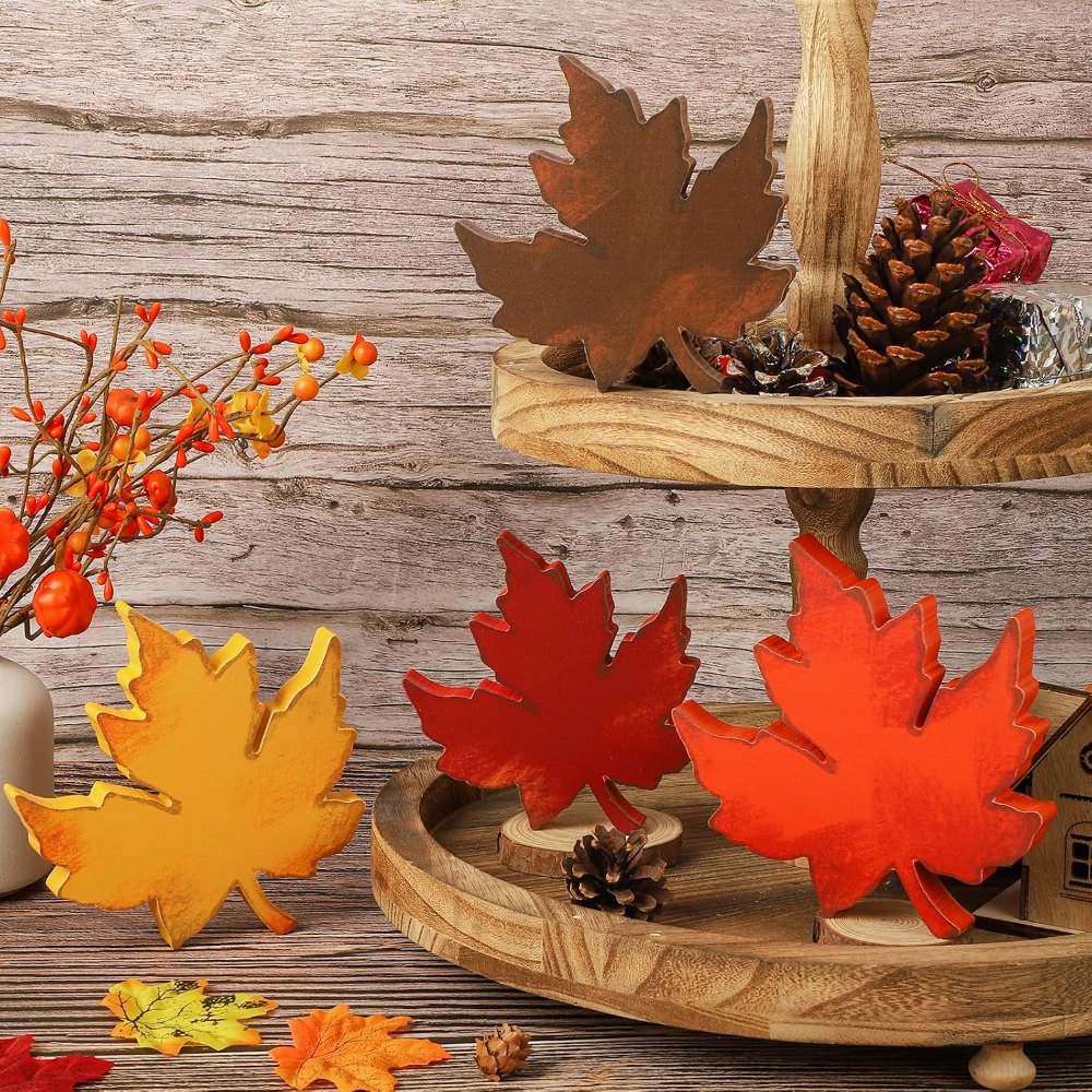 Fall Leaves Decorations for Home Indoor, view 4