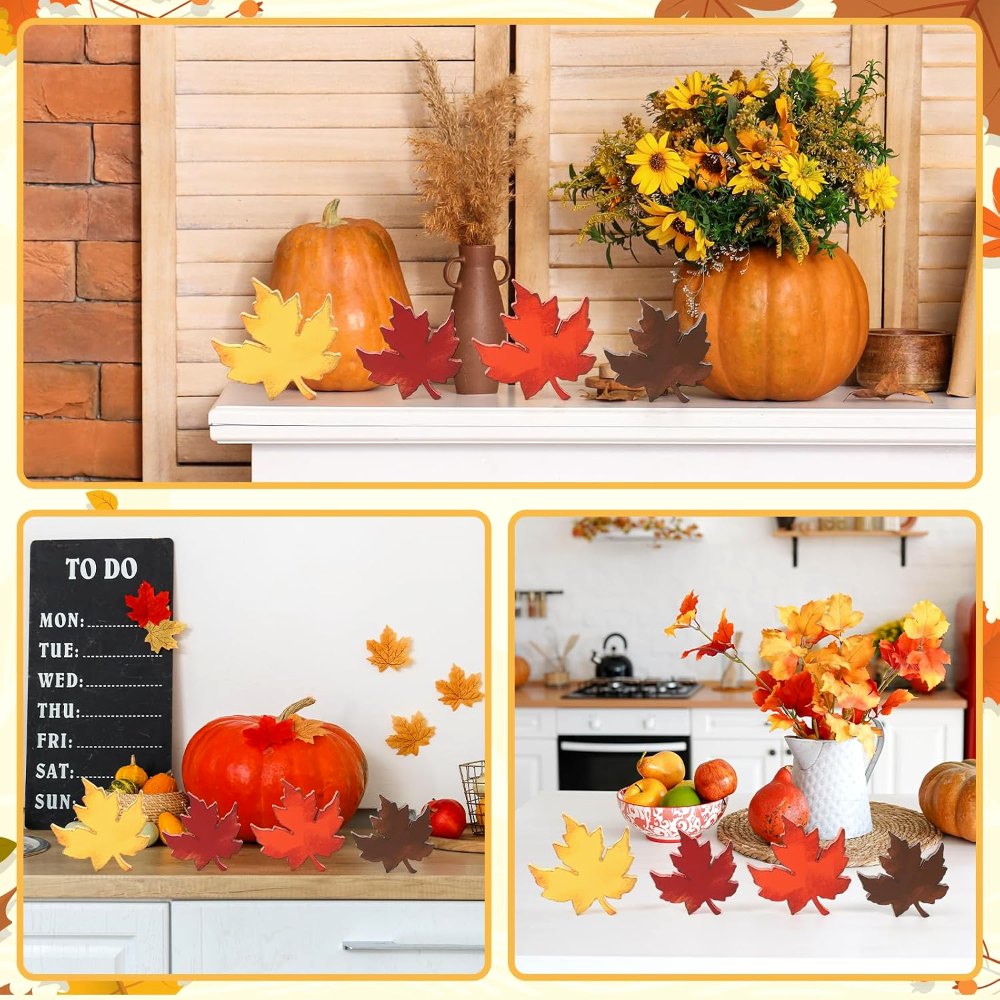 Fall Leaves Decorations for Home Indoor, view 5