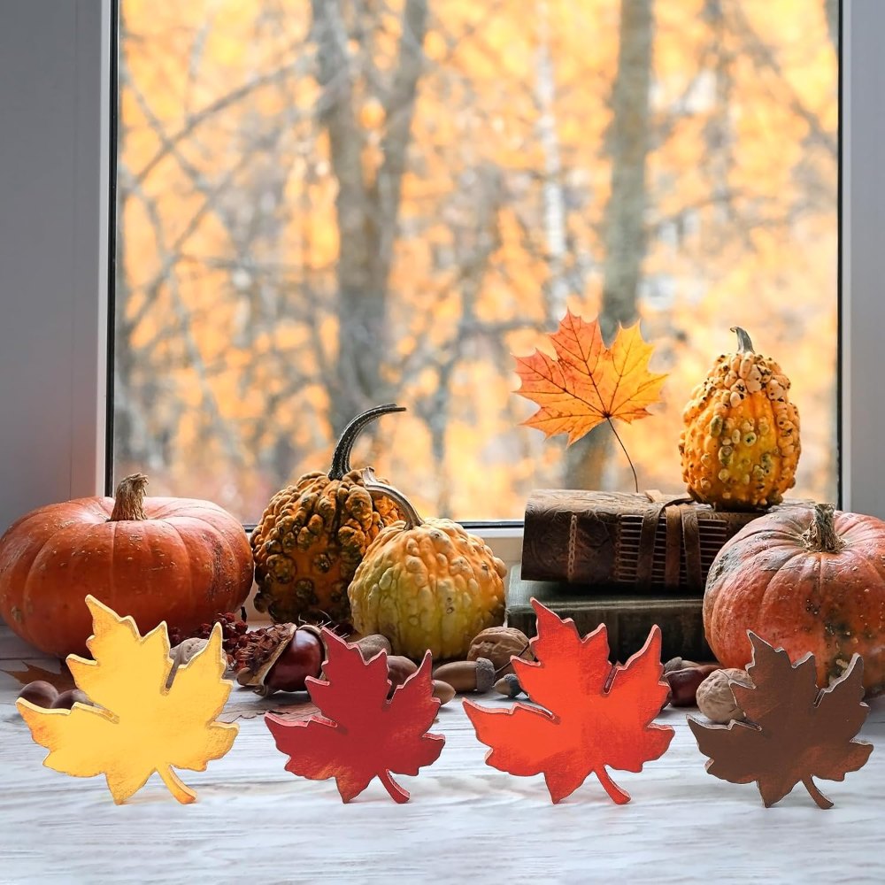 Fall Leaves Decorations for Home Indoor, view 6