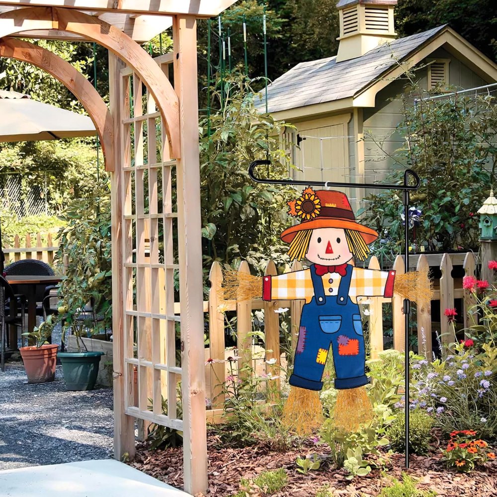 Fall Scarecrow Garden Flag Outdoor Decorations for, view 2