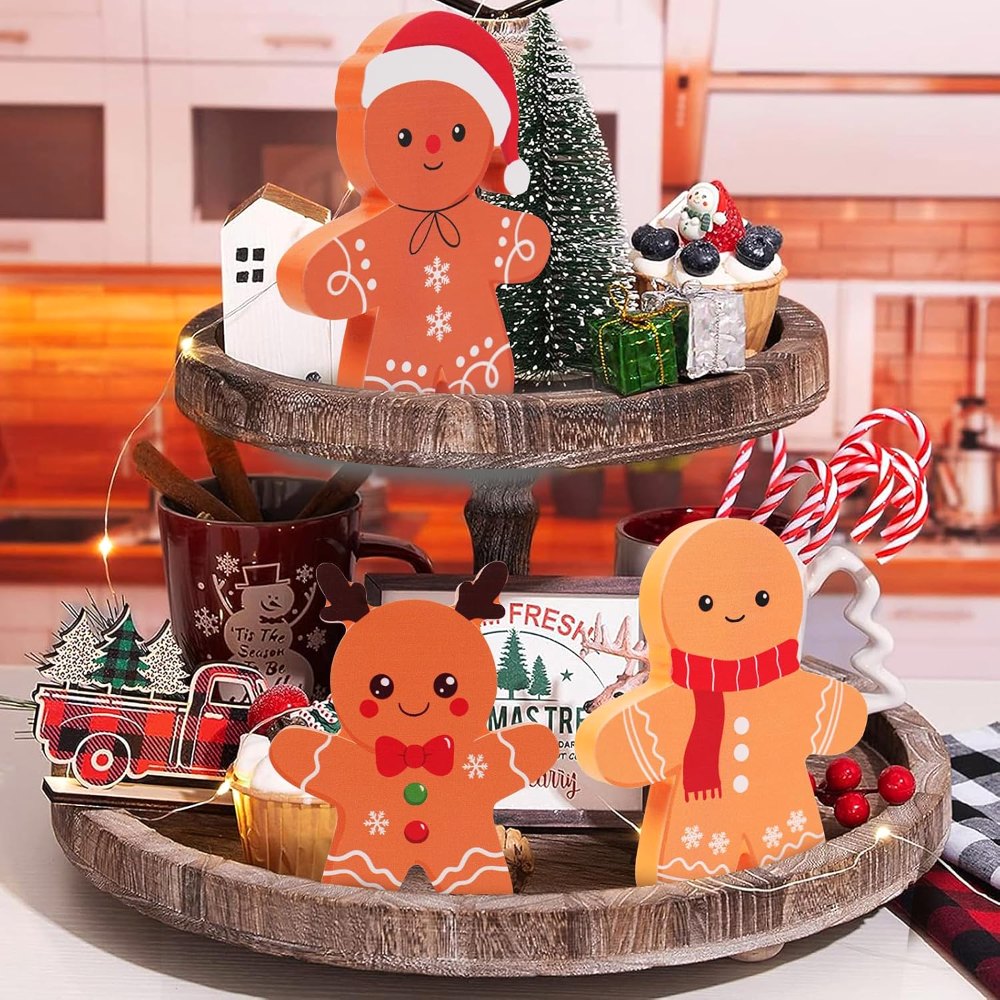 Gingerbread Man Christmas Decorations Indoor, view 5