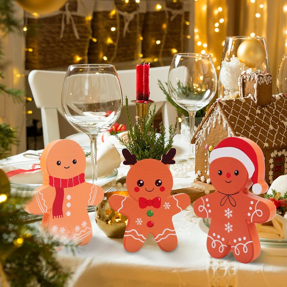 Gingerbread Man Christmas Decorations Indoor, view 6