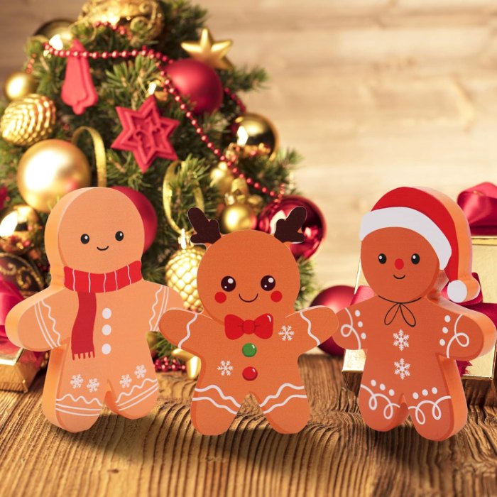 Gingerbread Man Christmas Decorations Indoor
