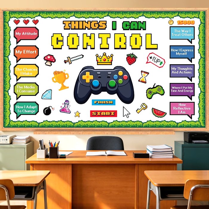 Growth Mindset Bulletin Board Decorations Back to School