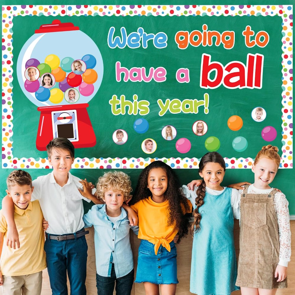 Gumball Machine Bulletin Board Decorations Back to School, view 6