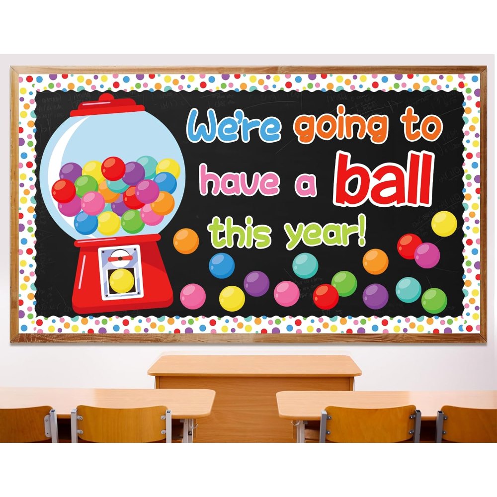Gumball Machine Bulletin Board Decorations Back to School