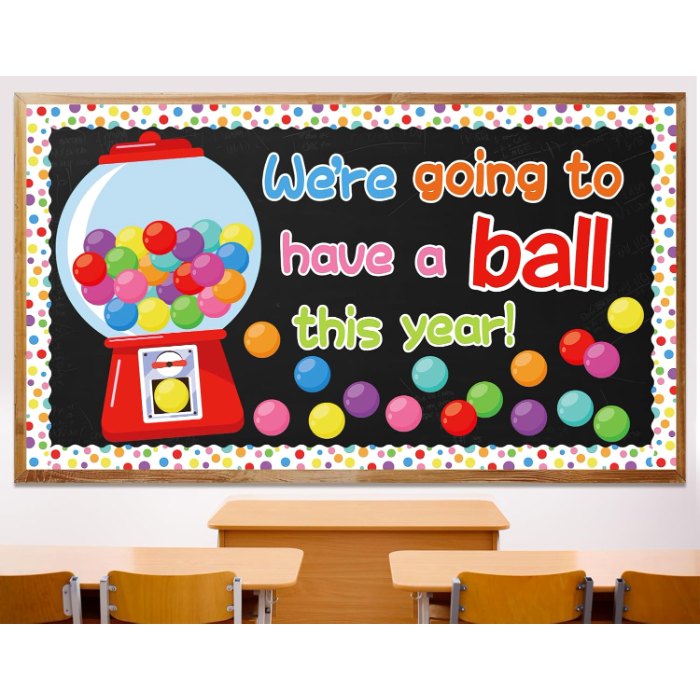 Gumball Machine Bulletin Board Decorations Back to School