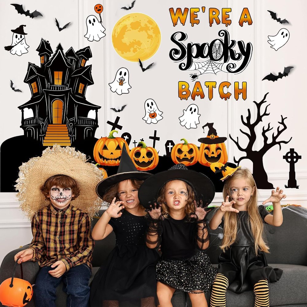 Halloween Bulletin Board Decorations 3D Halloween Bat, view 5