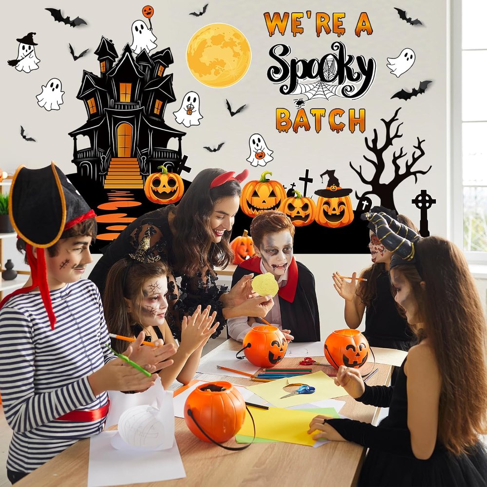 Halloween Bulletin Board Decorations 3D Halloween Bat, view 6