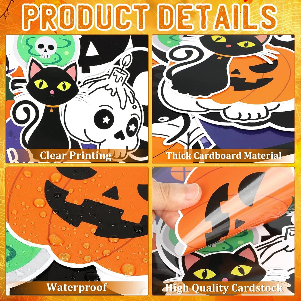 Halloween Bulletin Board Decorations Ghost Classroom, view 3