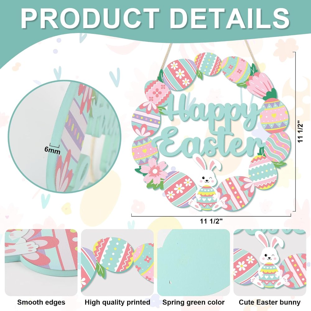 Happy Easter Decorations Sign, view 2