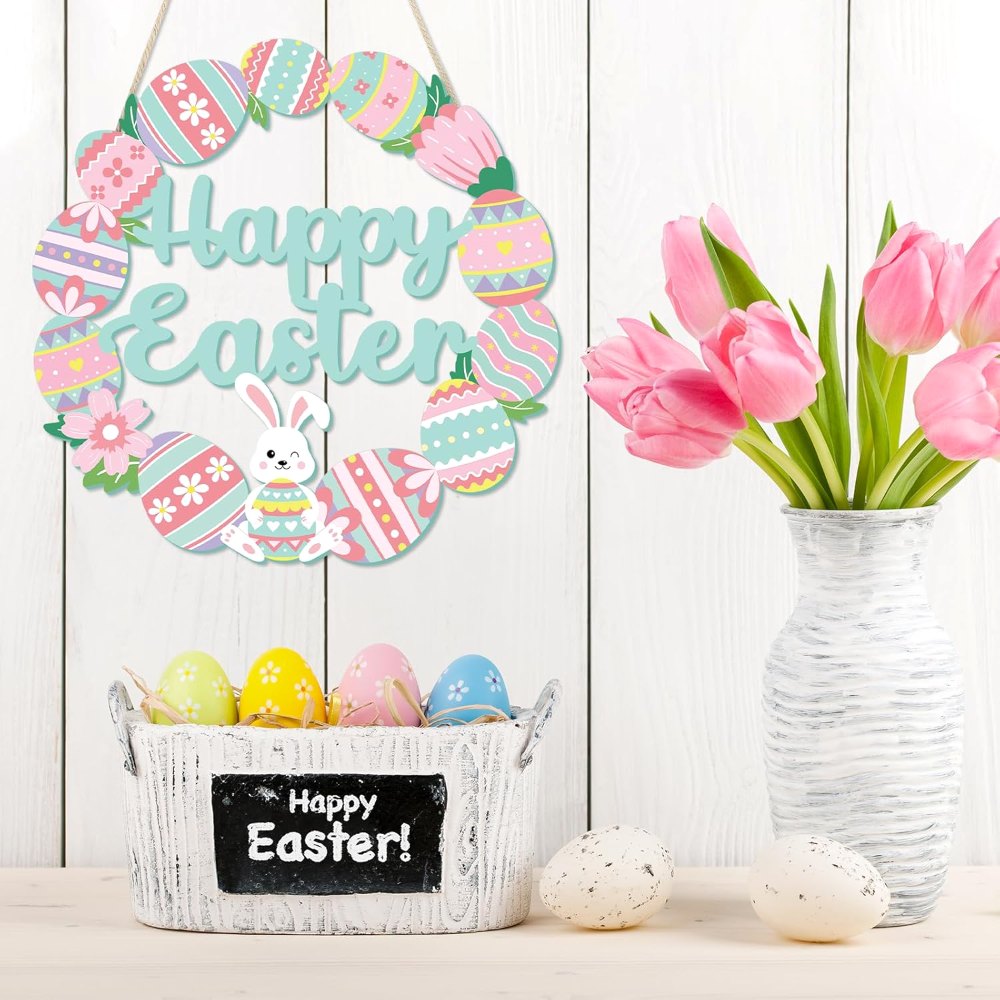 Happy Easter Decorations Sign, view 3