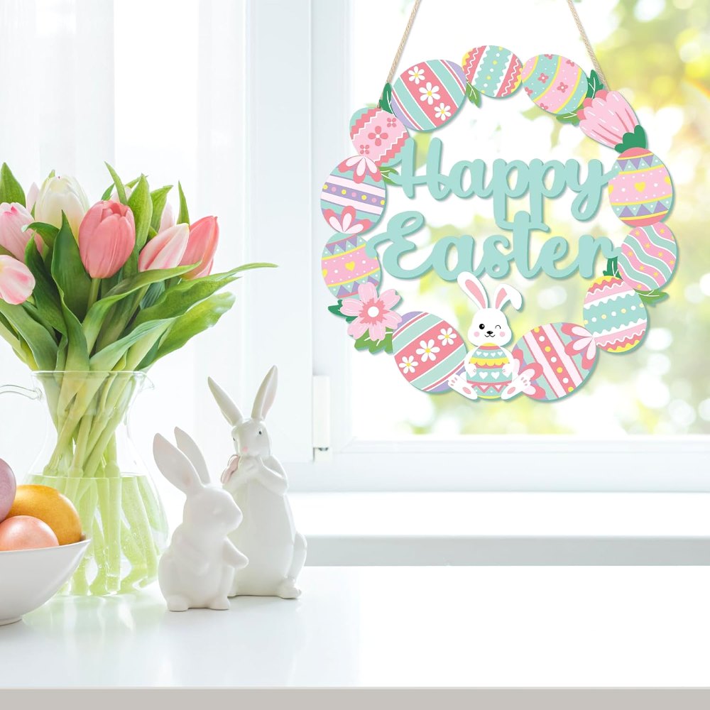 Happy Easter Decorations Sign, view 4