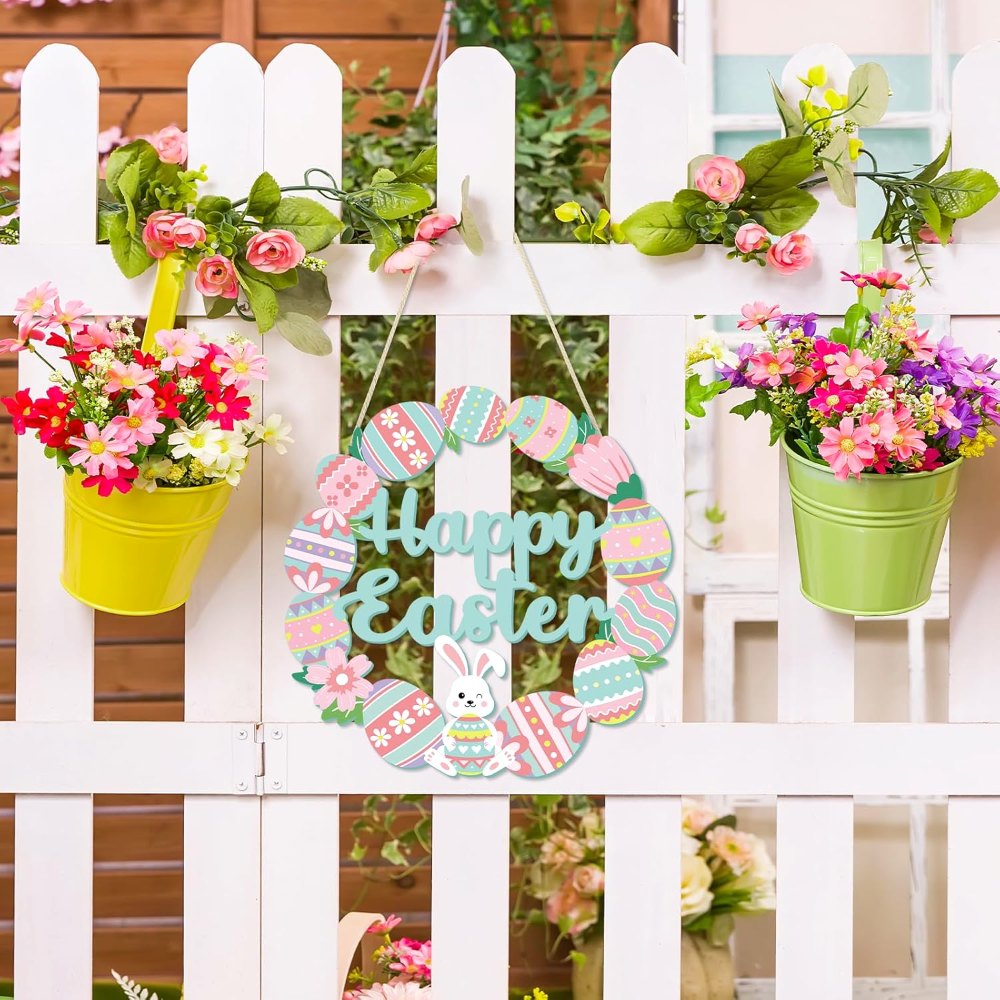 Happy Easter Decorations Sign, view 7
